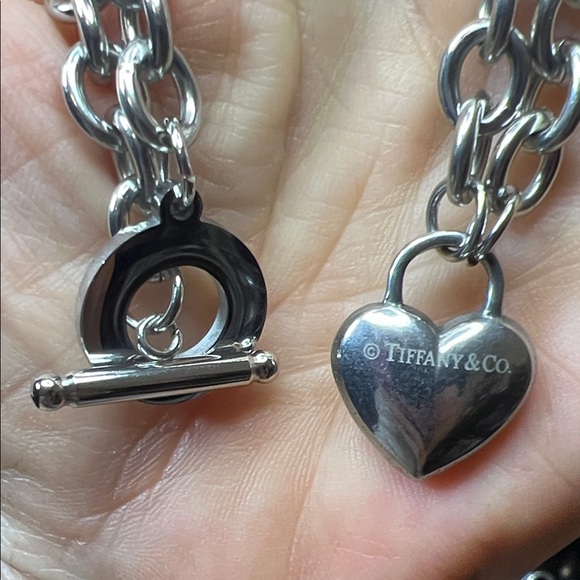 Silver Heart Necklace and Bracelet - Picture 7 of 10